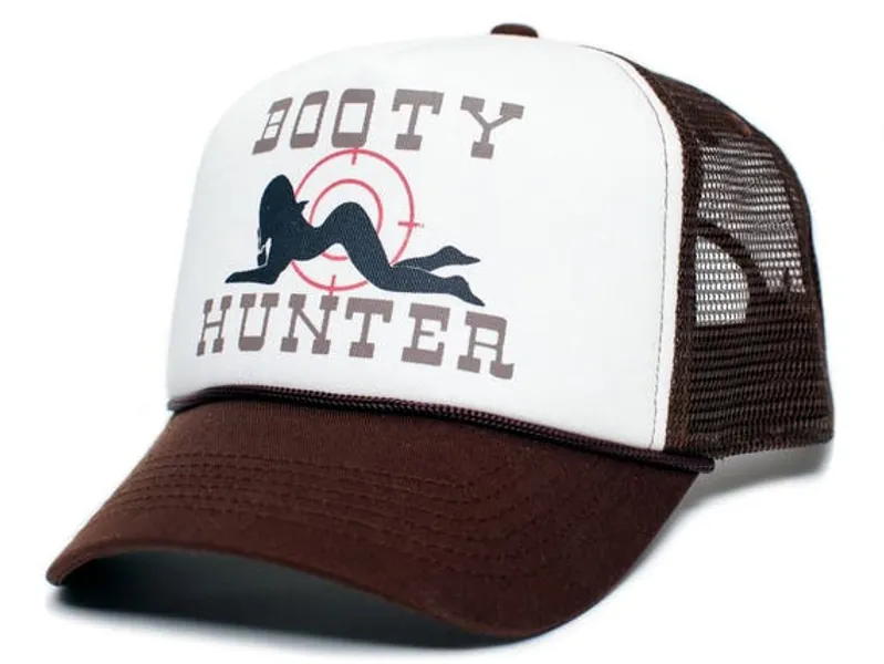 Booty Hunter™ Unisex-adult Curved Bill One-size Truckers Hat | Etsy