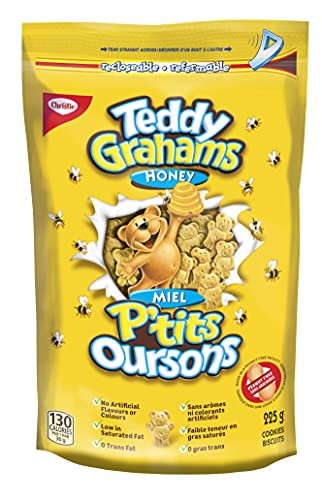 Christie Teddy Graham Honey Mini Cookies, 225g
