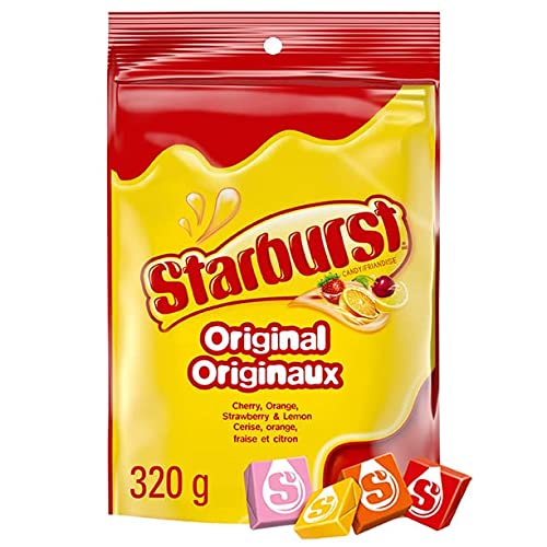 STARBURST, Original Chewy Candy, Take Home Bag, 320g