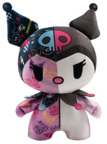 Sanrio DZNR Plush Figure Kuromi Graffiti Edition 18 cm | Default Title