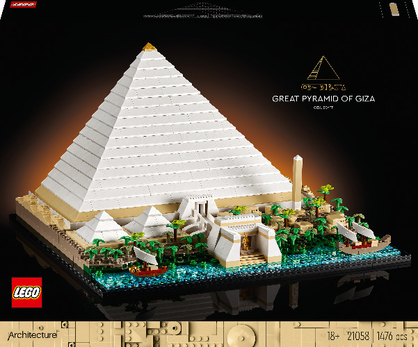 LEGO Architecture 21058 - Gizan suuri pyramidi 134,99