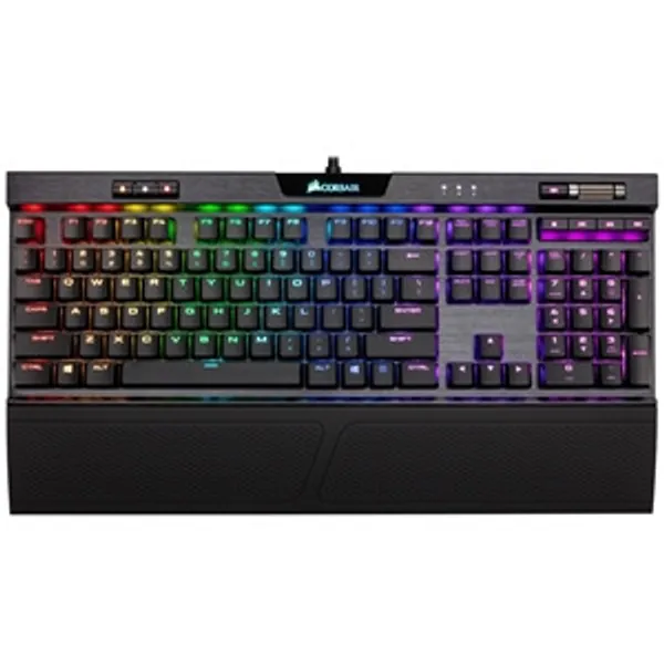 Corsair K70 RGB MK.2 Low Profile RAPIDFIRE, mekaaninen pelinäppäimistö, musta,nordic - 179,90€