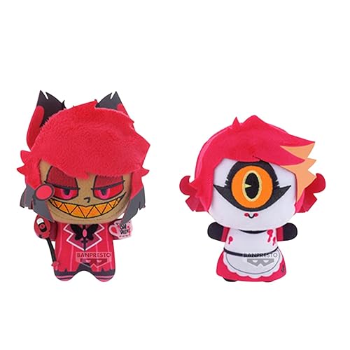 Banpresto - Hazbin Hotel vol.1 Alastor & Niffty Chibigurumi Plush - Vol. 1 Alastor & Niffty