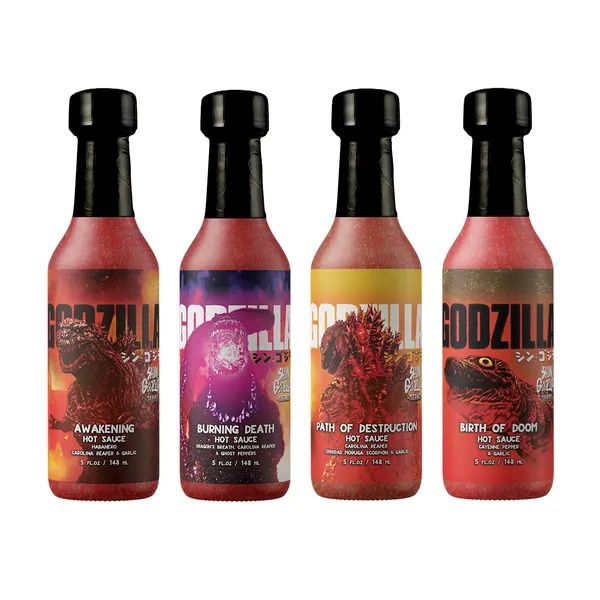 Shin Godzilla Hot Sauce 4-Pack Series 4 | Default Title