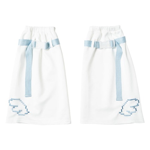 Dot Cat Leg Warmers | WHITE/P.BLUE / One Size