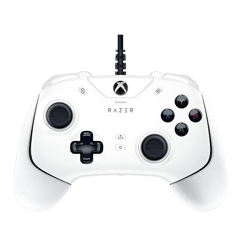 Razer Wolverine V2 Wired Gaming Controller for Xbox Series X|S, Xbox One, PC: Remappable Front-Facing Buttons - Mecha-Tactile Action Buttons and D-Pad - Trigger Stop-Switches - White - White - Controller - Wolverine V2