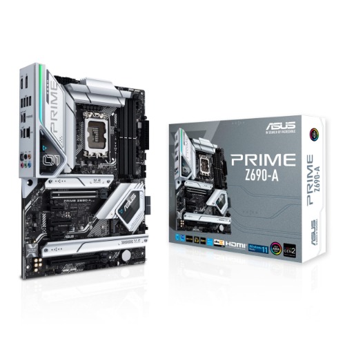Mobo Option 2: ASUS Prime Z690-A LGA 1700(Intel 12th) ATX Motherboard (16+1 DrMOS,PCIe 5.0,DDR5,4X M.2, Intel 2.5 Gb LAN,USB 3.2 Gen 2 Front Panel Type-C,Thunderbolt™ 4,Aura Sync RGB Lighting)