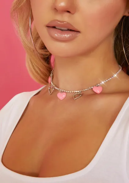 Sweet Nothings Rhinestone Choker