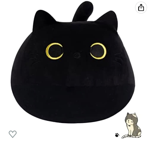 Black Cat Plushie