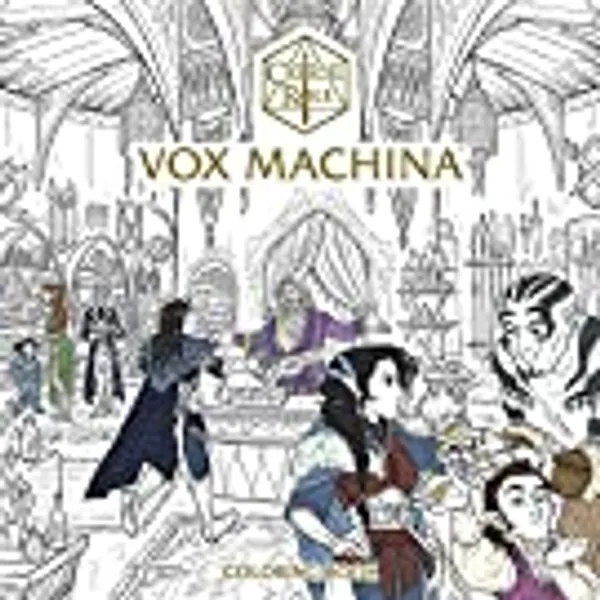 Critical Role: Vox Machina Coloring Book