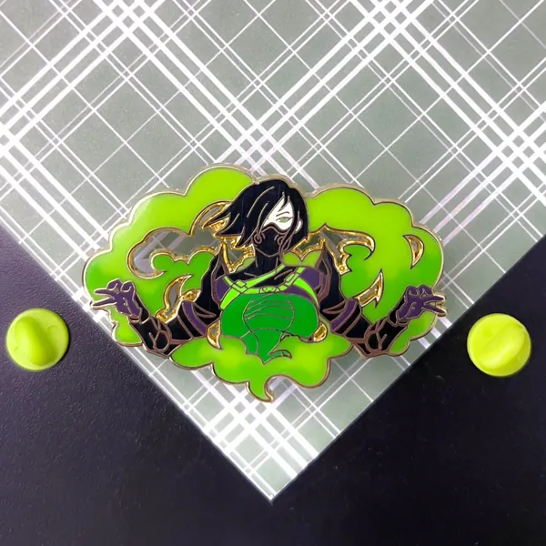 Viper Enamel Pin Valorant