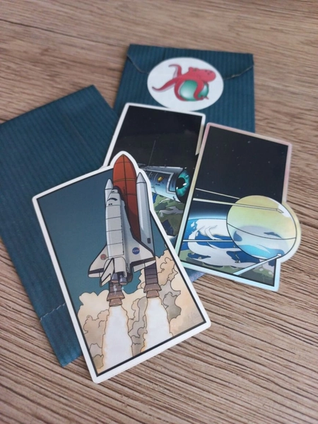 Pack of 3 Space Stickers