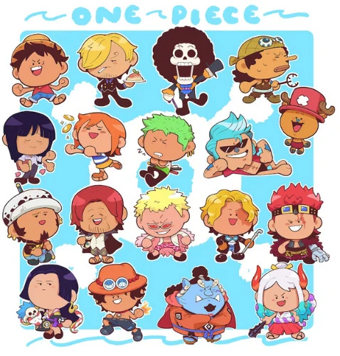One Piece Stickers!