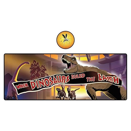 FaNaTtik Jurassic Park XL Desk Pad and Coaster Set