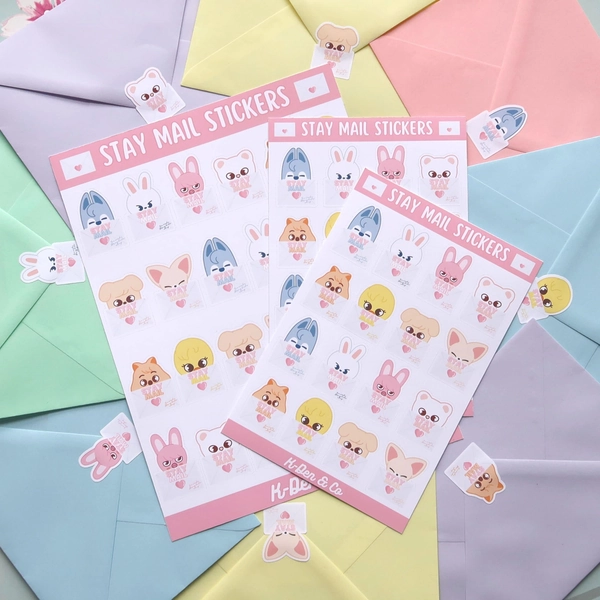 Stay Mail Sticker Sheet