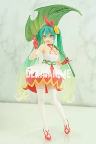 Vocaloid - Hatsune Miku "Wonderland Figure Series" - Thumbelina Ver. PVC Statue (Taito)