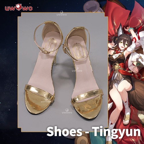 Uwowo Honkai Star Rail Tingyun HSR Cosplay Costume Shoes