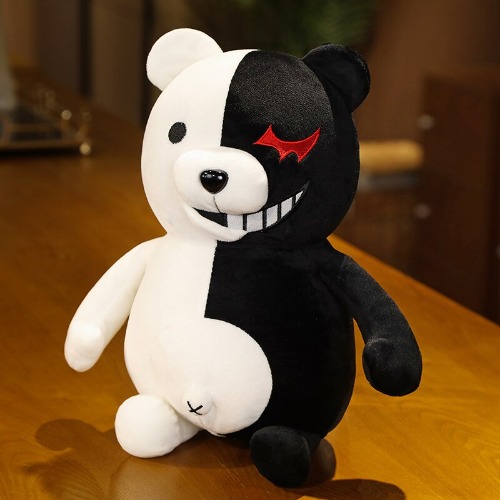 Monokuma & Mononi Plushies (3 VARIANTS, 2 SIZES) - Monokuma / 14" / 35 cm