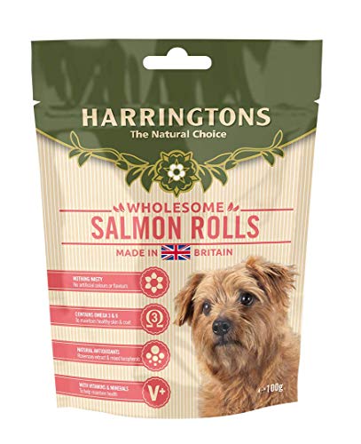 Harringtons Salmon Roll Dog Treats 100grams