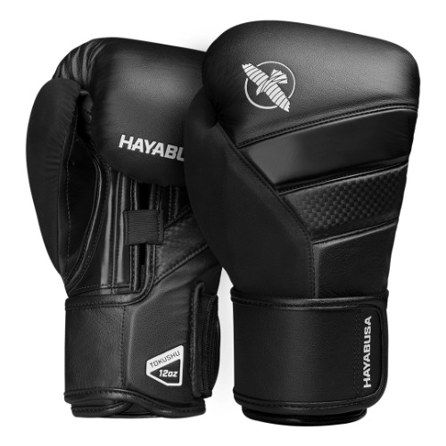 Hayabusa T3 Boxing Gloves | Black / 10 oz