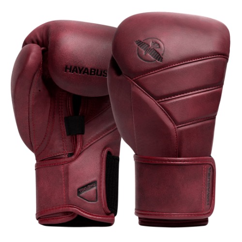 Hayabusa T3 LX Boxing Gloves | Crimson / 12 oz