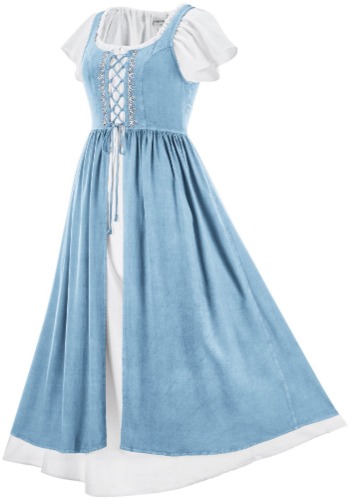 Liesl Overdress Set | Regular / M / Blue Hydrangea