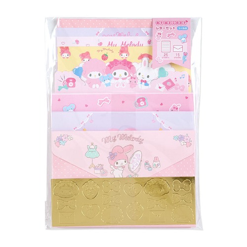 My Melody Deluxe Letter Set