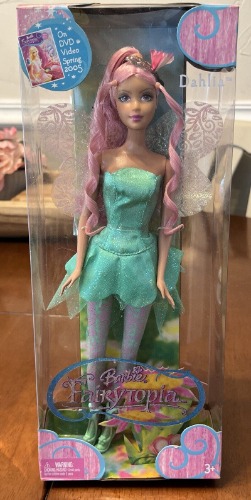 Barbie Fairytopia Dahlia Doll Glitter G5905 Mattel 2004 Rare