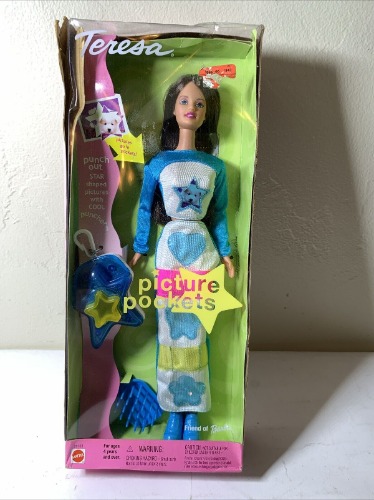 2000 Picture Pockets Teresa Friend of Barbie Doll RARE