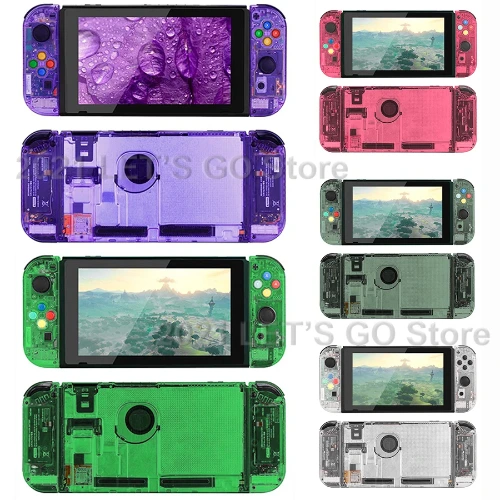 Nintendo Switch DIY Replacement Housing Shell Transparent Case
