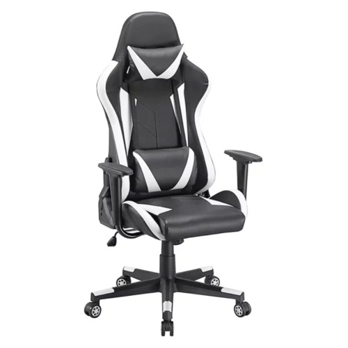 Ninja Dragon Reclining Computer Gaming Chair - White