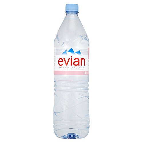 (12 Pack of ) Evian Water 1.5Ltr - 1.5Ltr - 1.5 l (Pack of 12)