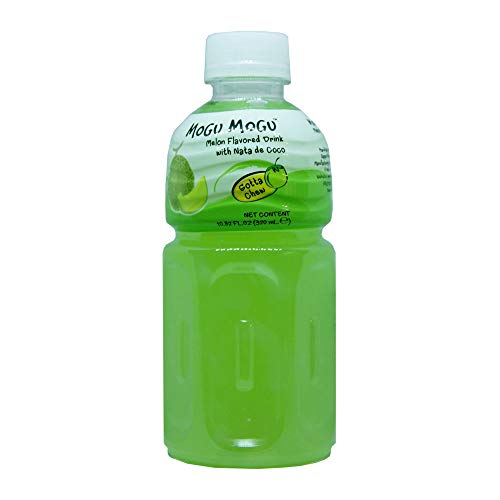 Mogu Mogu Melon Flavoured Drink with NATA de Coco - 24 x 320ml