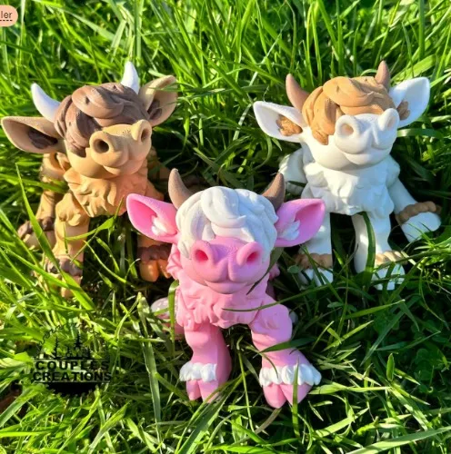 Highland Cow 3d print