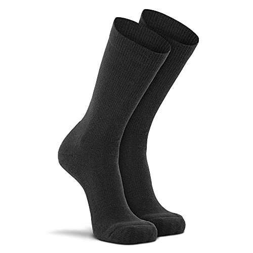 Fox River Men's Fatigue Fighter Over-The-Calf Socks with Upgraded Air Flow & Ultimate Comfort - Black - Medium