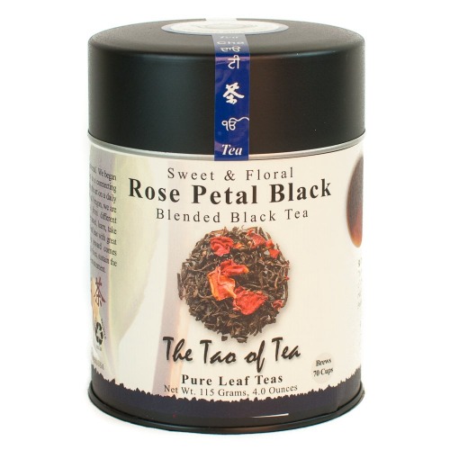 The Tao of Tea Rose Petal Black Tea, Loose Leaf, 4 Oz - 