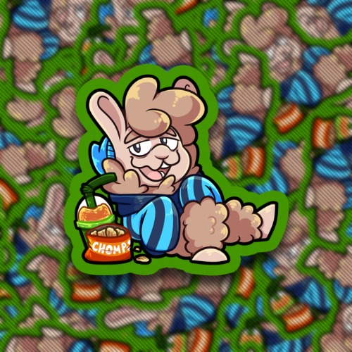 Dooper Snacks Sticker