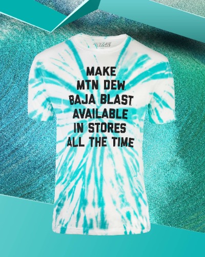 Baja Blast® "Dye Hard" Tee - MTN DEW®