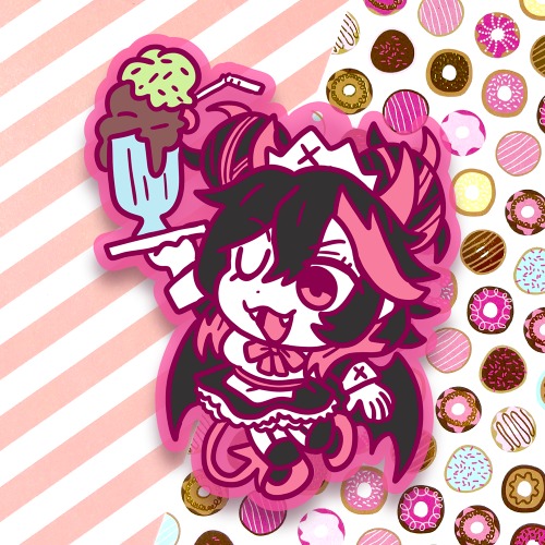 Andou Maid Rubber Charms - Fem