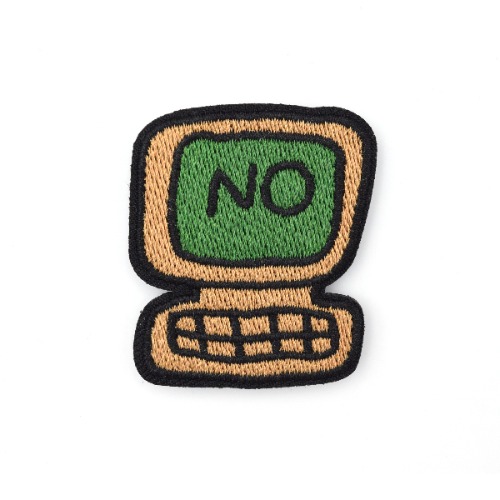 No Computer Patch | Default Title