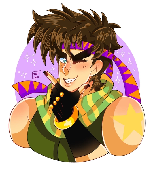 Joseph bust sticker