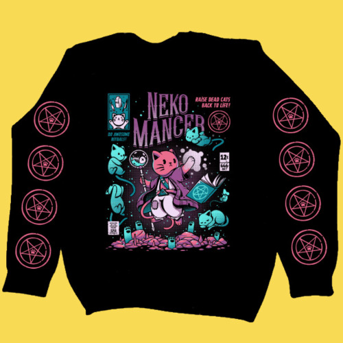 'Nekomancer' Sweatshirt | Large