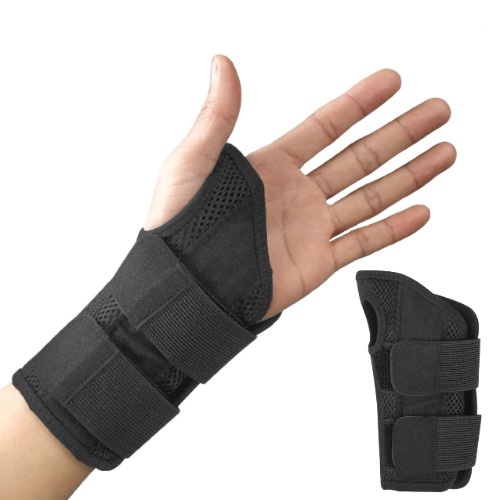 Wrist Brace for Carpal Tunnel Relief Night Support , Hand Brace with 2 Stays for Women Men , Adjustable Wrist Support Splint for Right Left Hands for Tendonitis, Arthritis , Sprains (Large/X-Large (Pack of 1), Left Hand-Black) - Large/X-Large (Pack of 1) Left Hand-Black