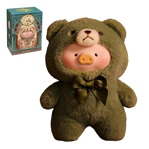 maidimiao Lulu The Piggy Pig Vintage Bear Blind Box Figures 1PC Plush Pendant Cute Collectible Toys Kawaii Birthday Gifts - Single box - Vintage Bear Series