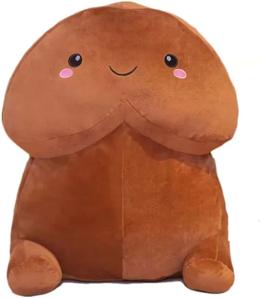 Funny Prank Plush Toys Cartoon Fashion Stuffed Novelty Pillow Funny Festival Gift (C11.8INCHES) - C11.8INCHES