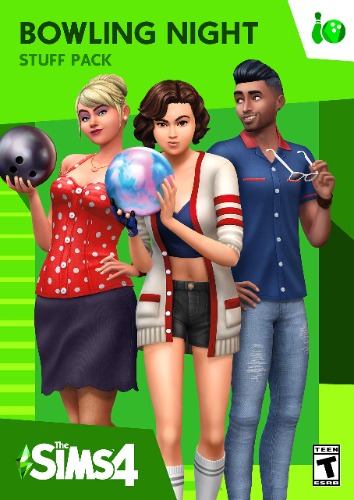 The Sims 4 - Bowling Night Stuff - Origin PC [Online Game Code] - PC Online Game Code Bowling Night Stuff