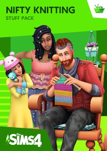The Sims 4 - Nifty Knitting Stuff Pack - Origin PC [Online Game Code] - PC Online Game Code Nifty Knitting