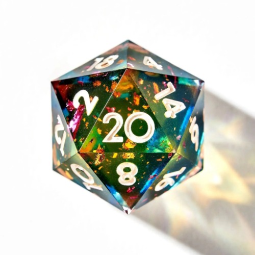 CMYK 7-Piece Polyhedral Dice Set | 7 Piece Polyhedral Set