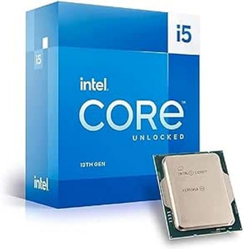 Intel® Core™ i5-13600K Desktop Processor 14 cores (6 P-cores + 8 E-cores) 24M Cache, up to 5.1 GHz