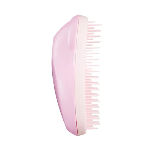 Tangle Teezer | The Original Detangling Hairbrush | Perfect for Wet & Dry Hair | Two-Tiered Teeth & Palm-Friendly Design | For Glossy, Frizz-Free Locks | Pink Vibes - Pink Vibes - 1 Count (Pack of 1)